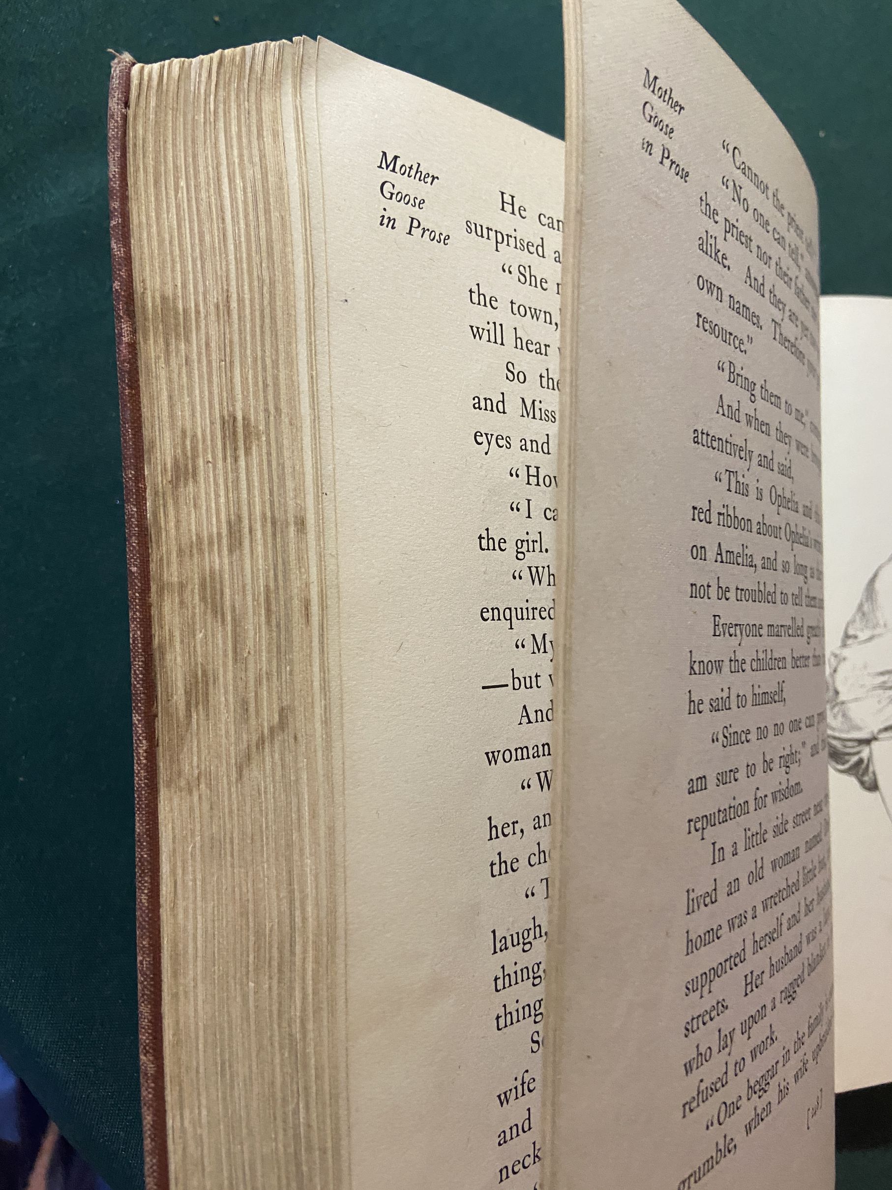 MOTHER GOOSE IN PROSE L F Baum OZ Maxfield Parrish 1905 Bobbs-Merrill - Image 12