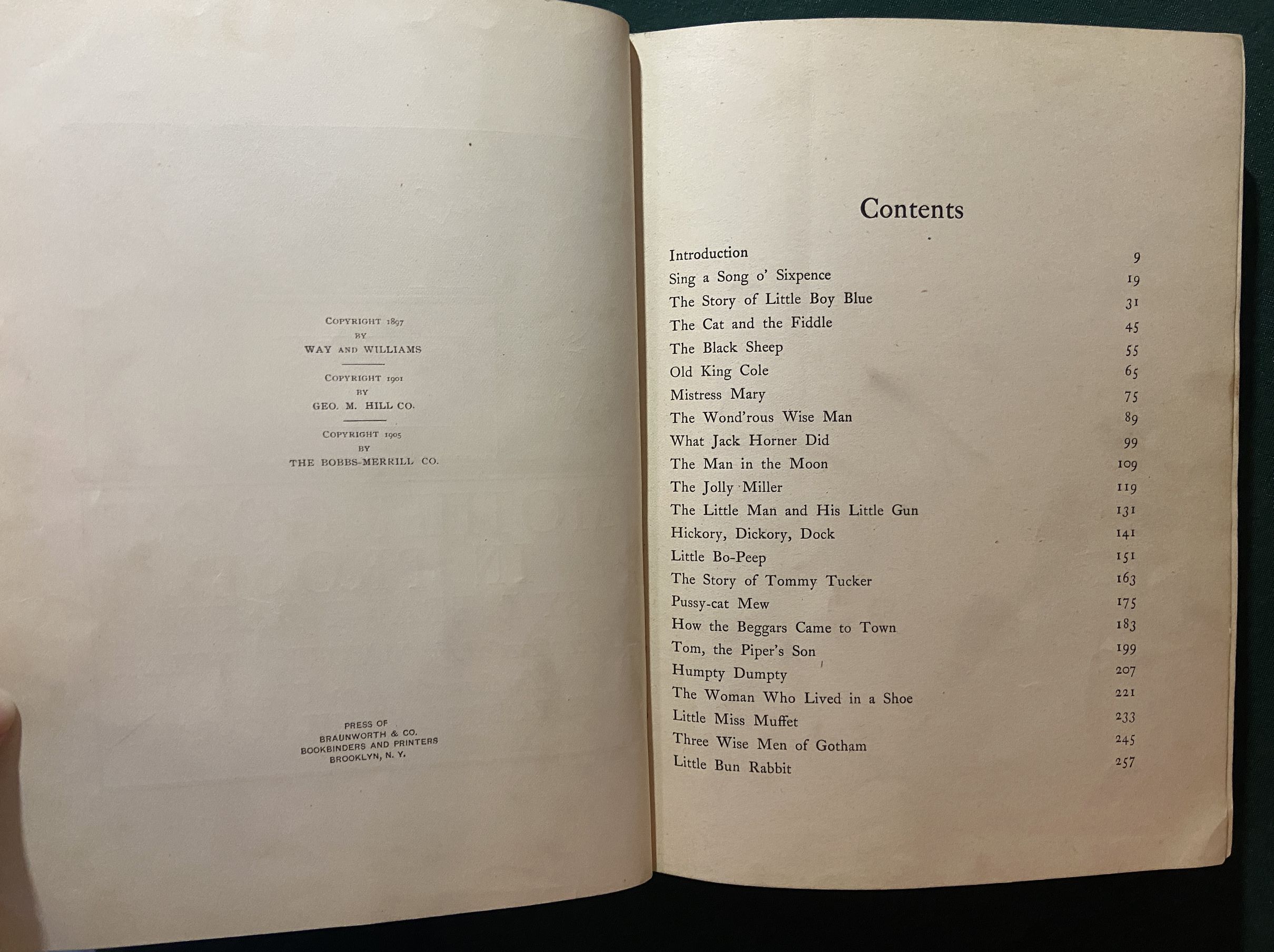 MOTHER GOOSE IN PROSE L F Baum OZ Maxfield Parrish 1905 Bobbs-Merrill - Image 5