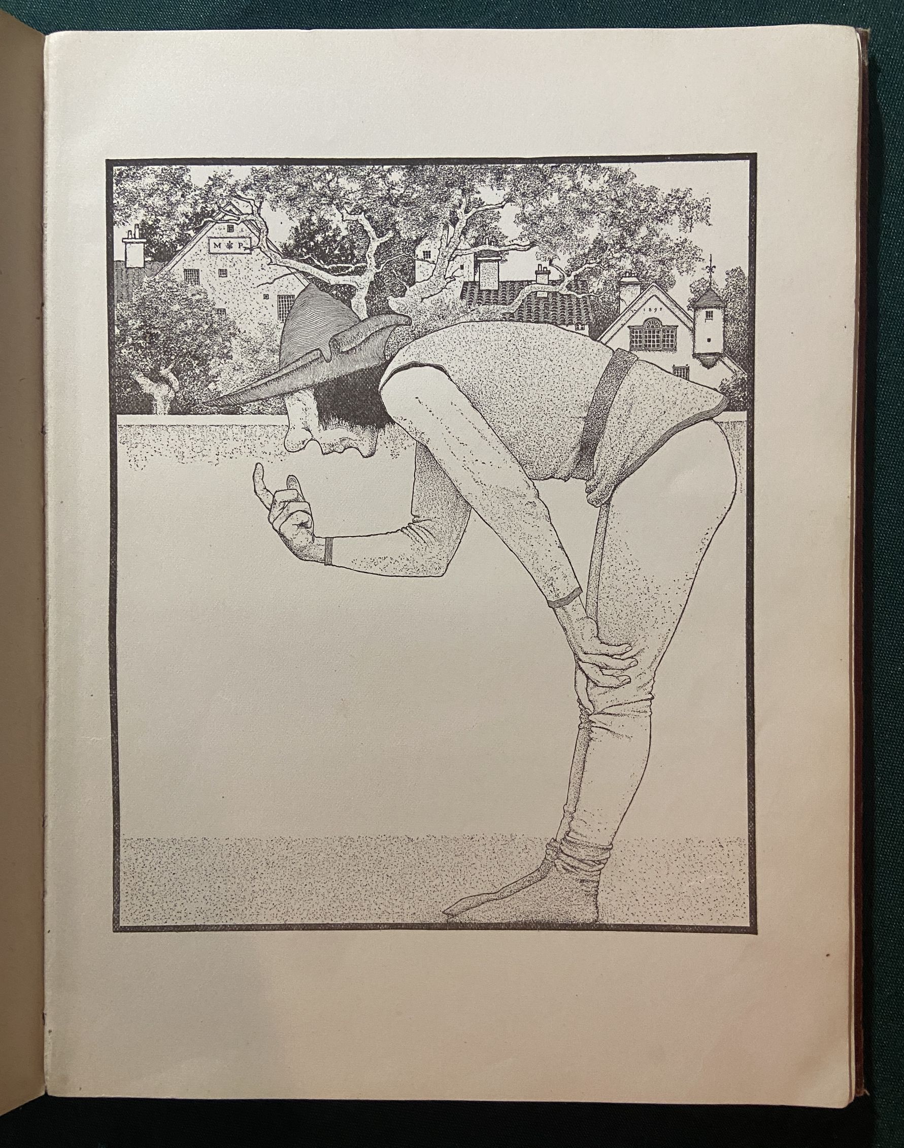 MOTHER GOOSE IN PROSE L F Baum OZ Maxfield Parrish 1905 Bobbs-Merrill - Image 7