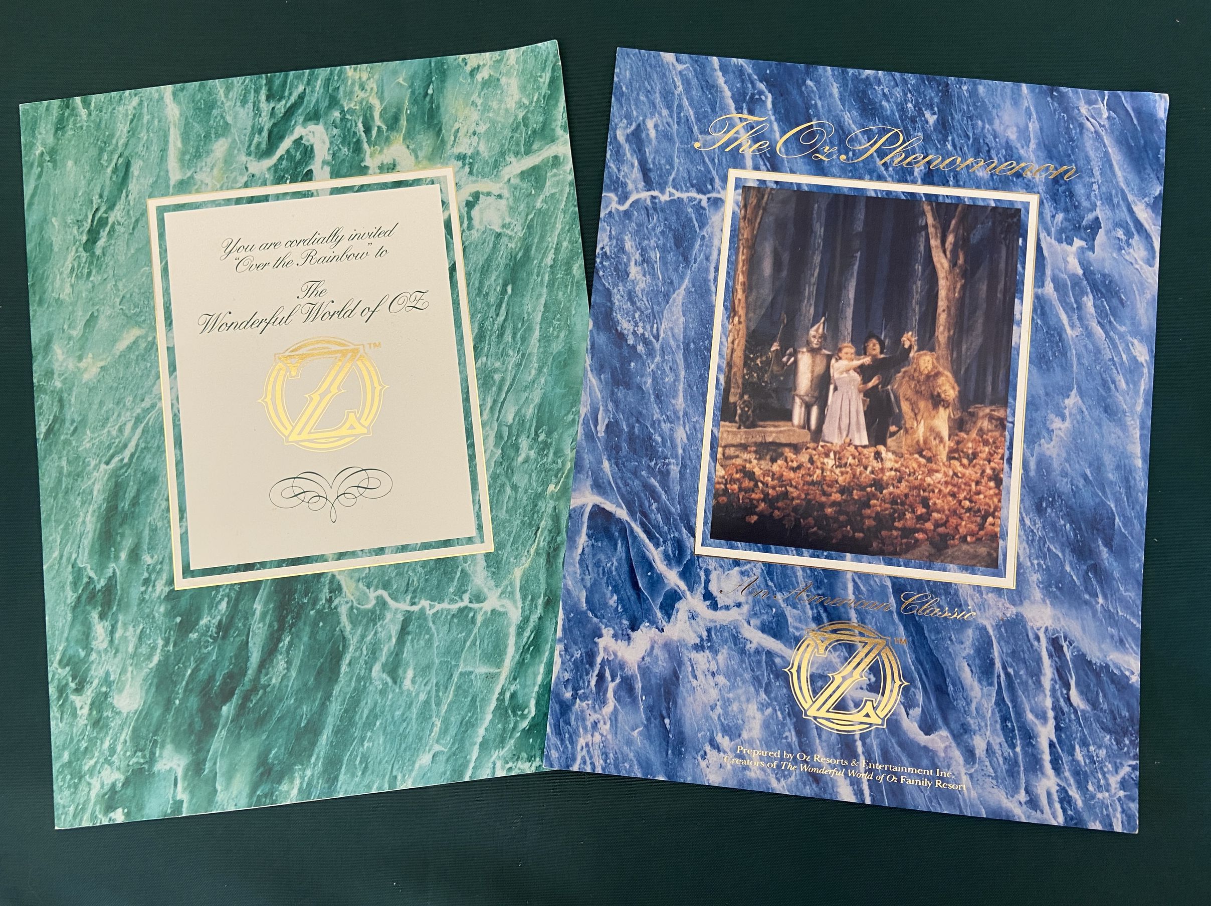 Wonderful World of Oz Theme Park Kansas Brochure