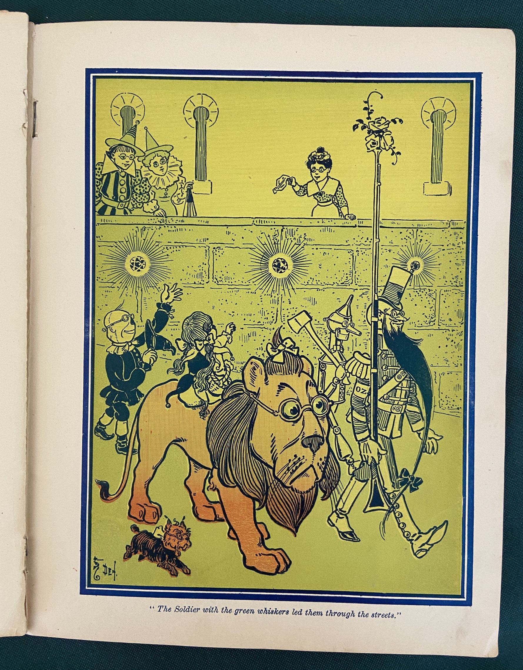 PICTURES FROM THE WONDERFUL WIZARD OF OZ W W Denslow Ogilvie Scarce 1903 Book - Image 3