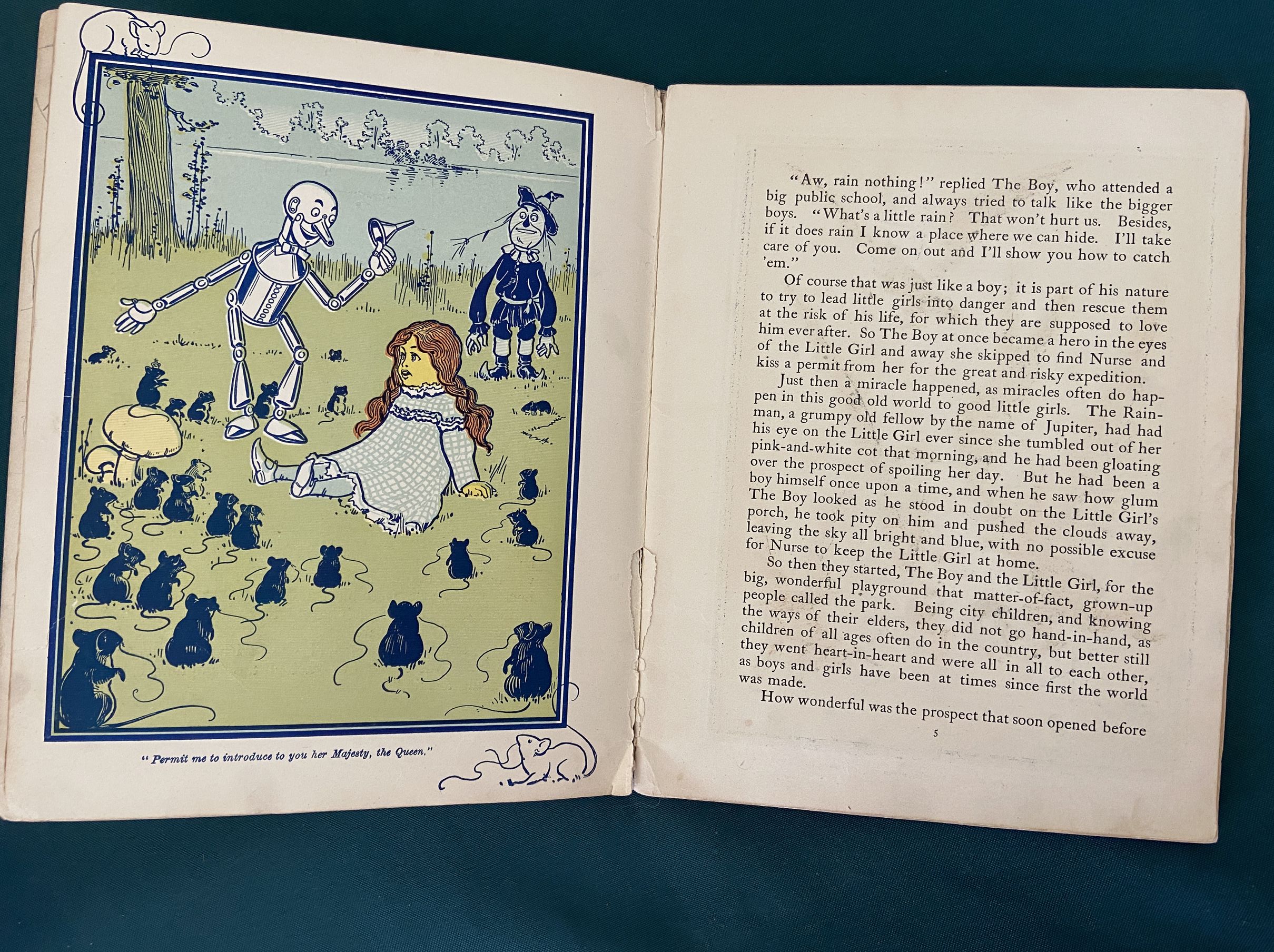 PICTURES FROM THE WONDERFUL WIZARD OF OZ W W Denslow Ogilvie Scarce 1903 Book - Image 9