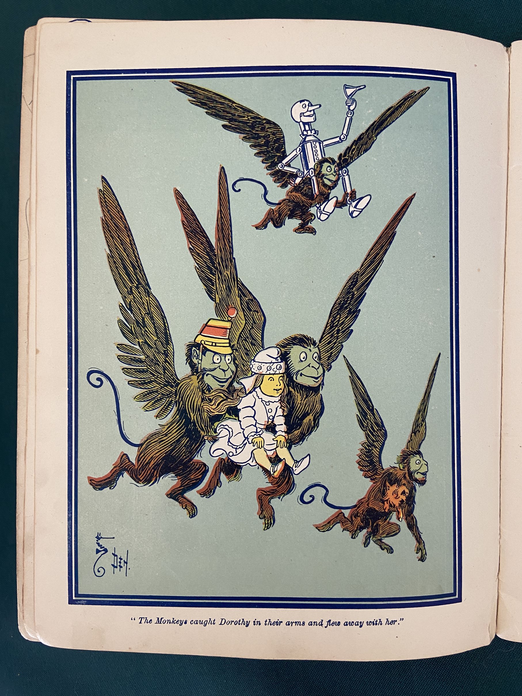 PICTURES FROM THE WONDERFUL WIZARD OF OZ W W Denslow Ogilvie Scarce 1903 Book - Image 8