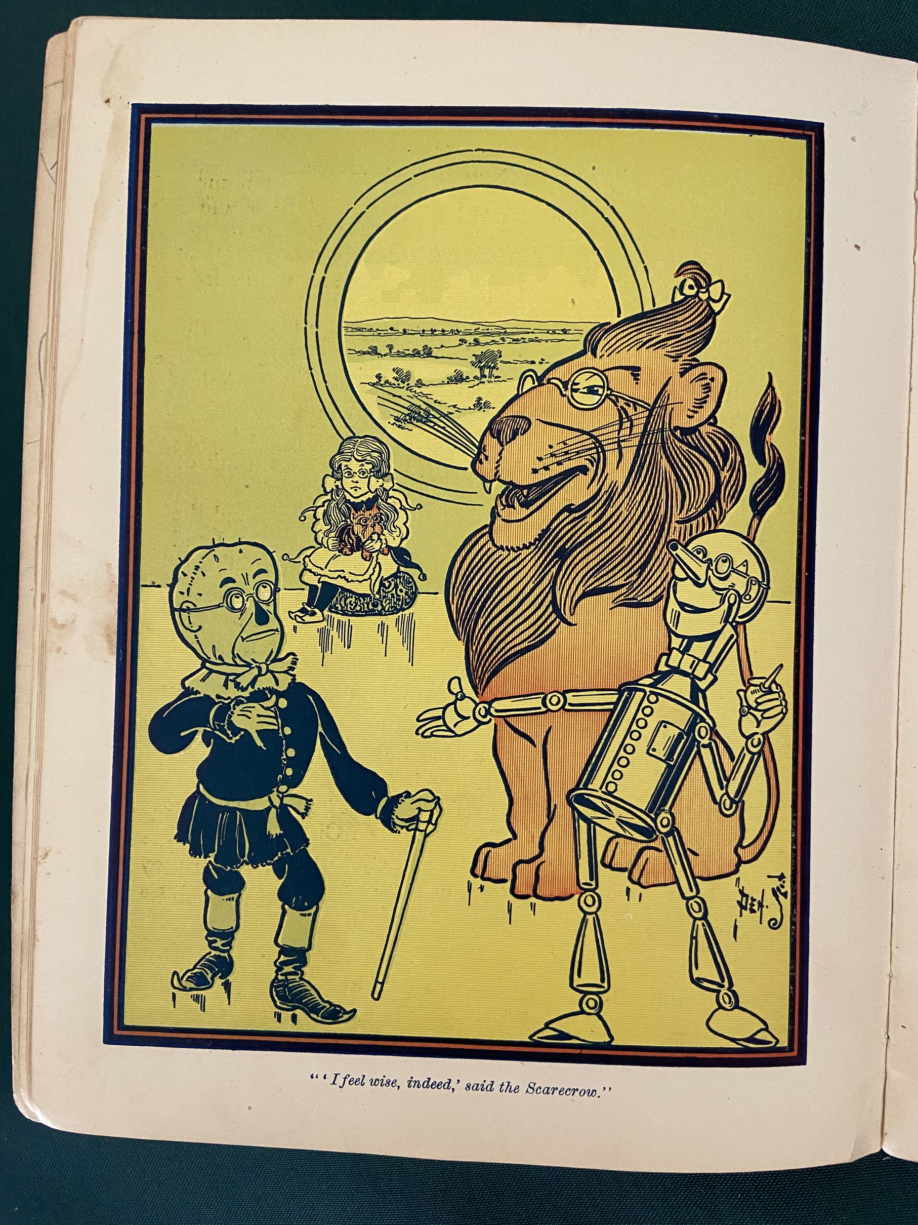 PICTURES FROM THE WONDERFUL WIZARD OF OZ W W Denslow Ogilvie Scarce 1903 Book - Image 6
