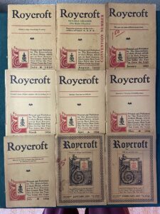 Roycroft Magazine W W Denslow Seahorse Cover