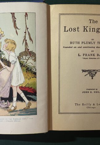LOST KING OF OZ 1st Edition Wizard of Oz Book 12 Color Plates Ruth Plumly Thompson