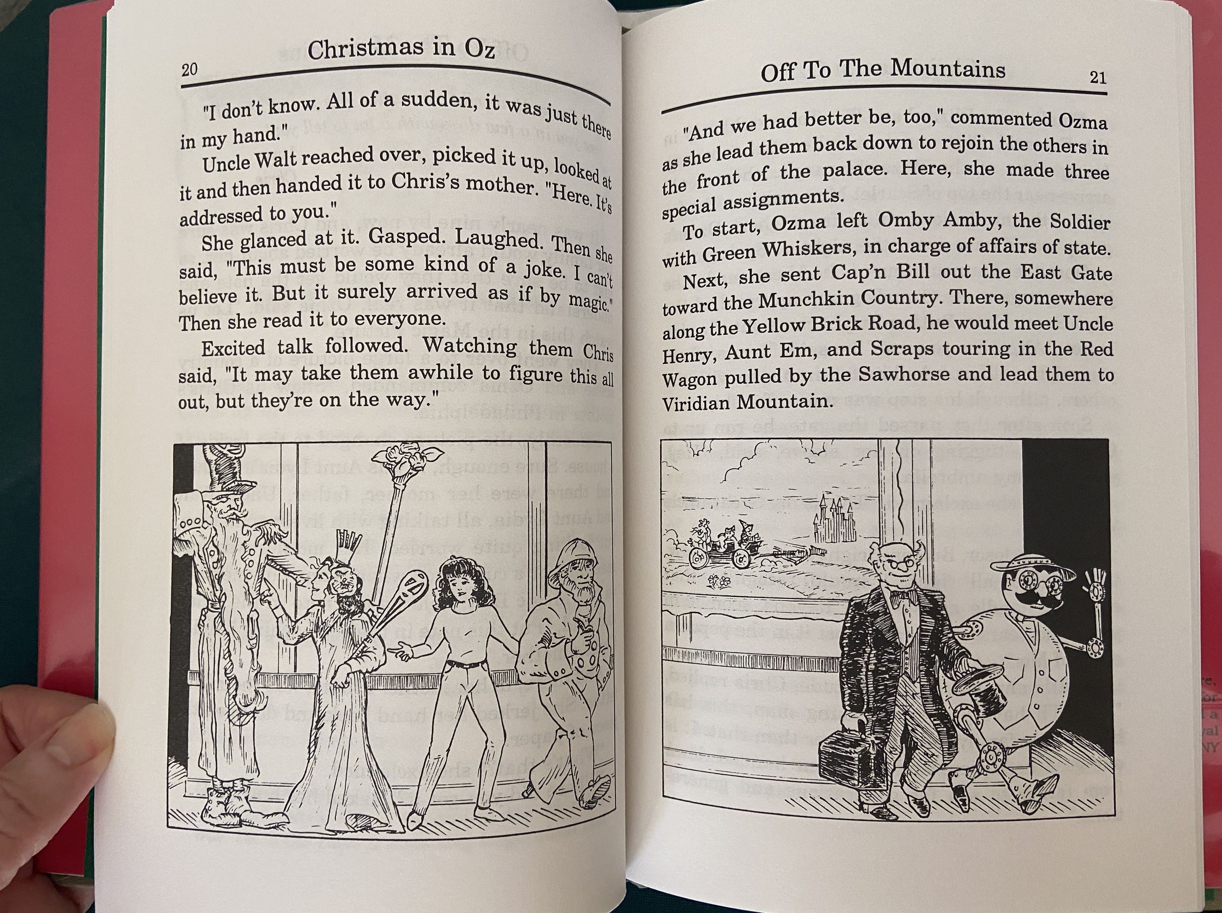 Christmas in Oz Inscribed Limited Edn HC/DJ: Emerald City Press by Robin Hess - Image 6