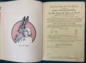 John Dough and the Cherub L Frank Baum 1st Edition 1906 Contest Blank