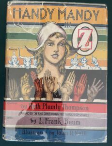 Handy Mandy in Oz 1st Edition Dust Jacket Ruth Plumly Thompson