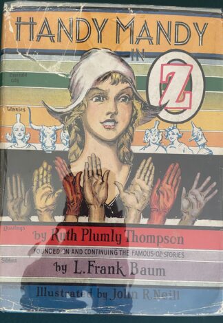 Handy Mandy in Oz 1st Edition Dust Jacket Ruth Plumly Thompson