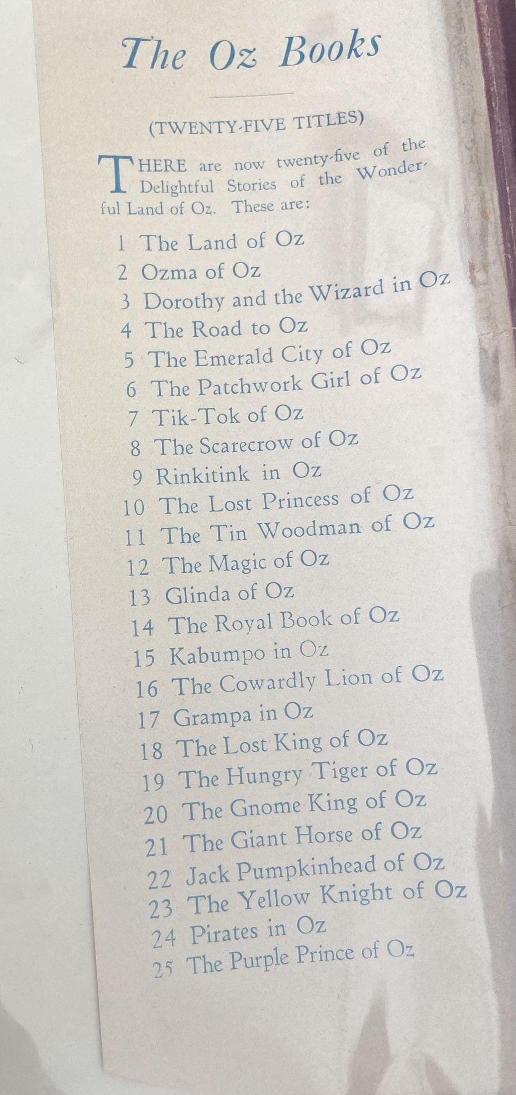 PURPLE PRINCE OF OZ 1932 1st Edn Book in Dust Jacket, Ray Powell's Copy, 12 Color Plates - Image 11