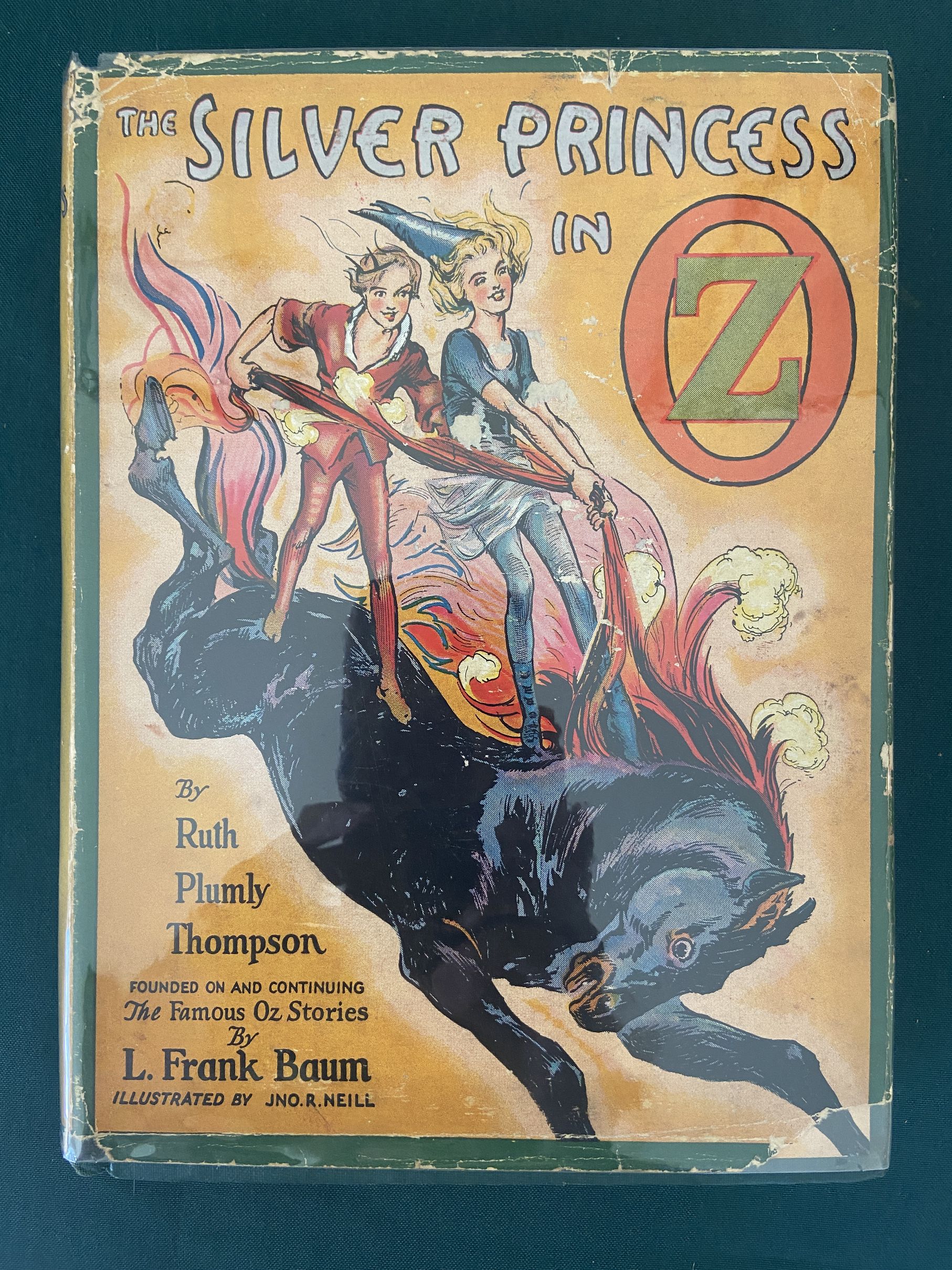 Silver Princess in Oz Dust Jacket 1st Edition Ruth Plumly Thompson