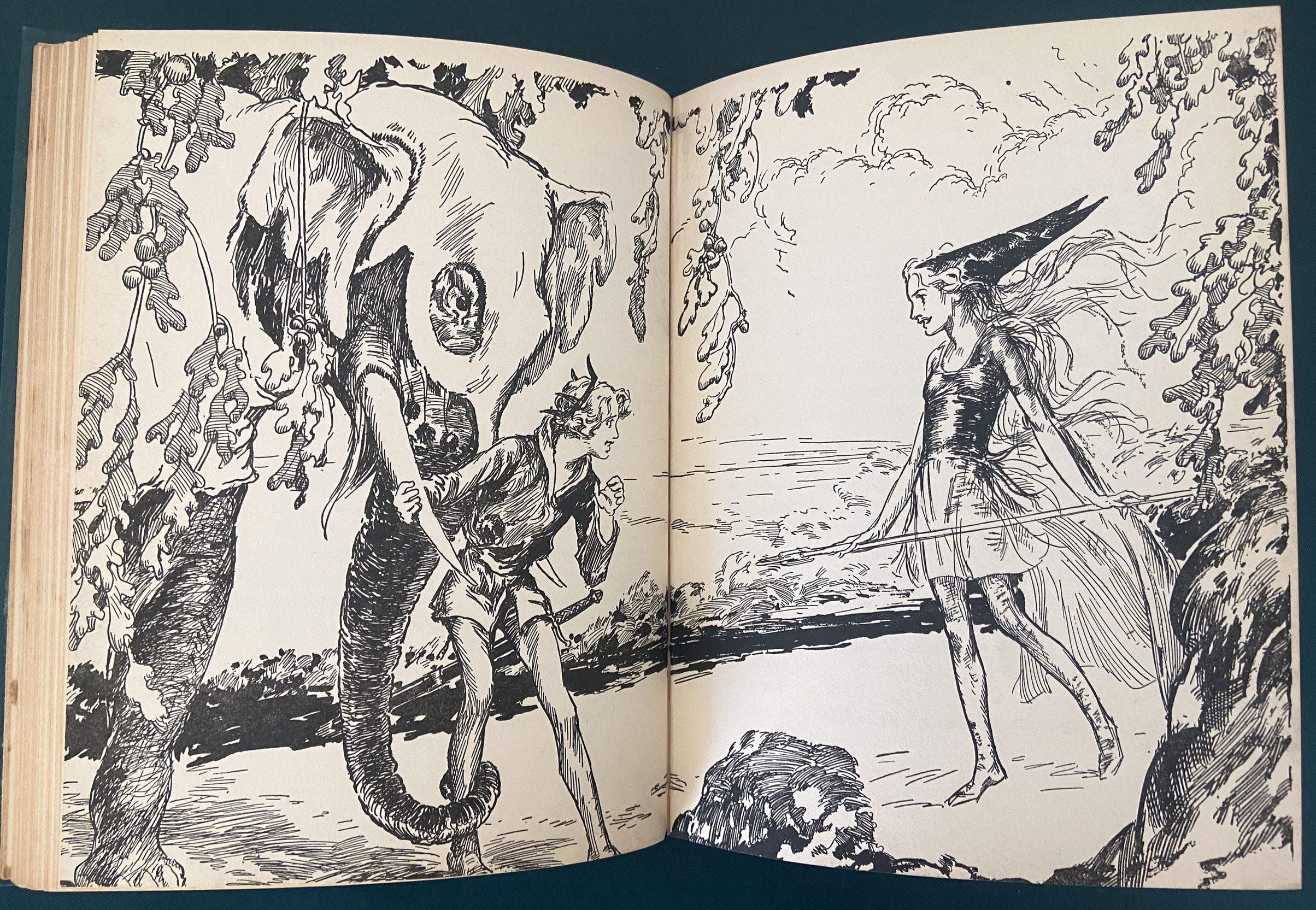 1st Edition Silver Princess in Oz w/ 1st Dust Jacket Ruth Plumly Thompson 1938 Book - Image 7