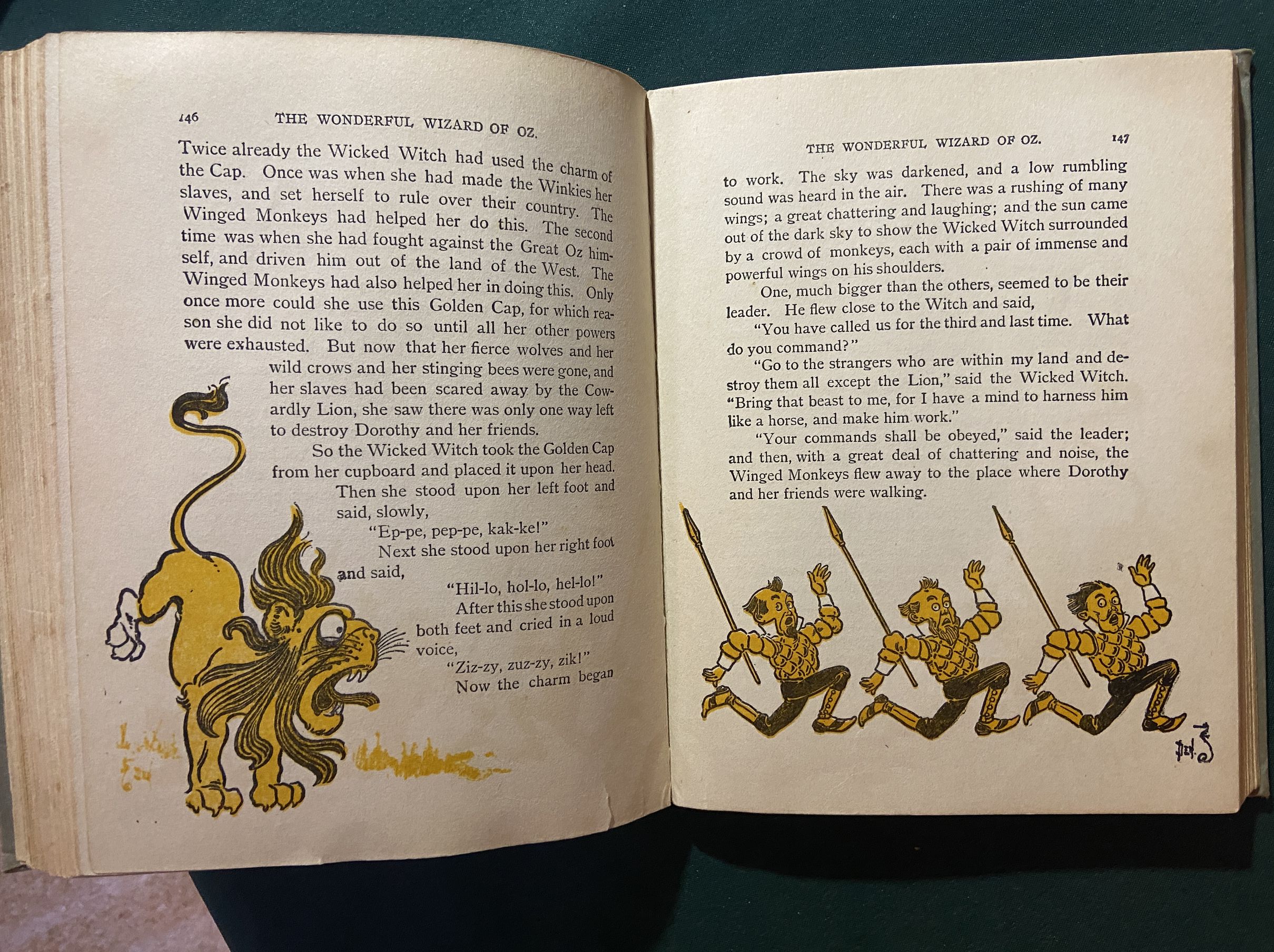 NEW WIZARD OF OZ 3rd Edition Donohue L Frank Baum Book ca. 1913 - Image 12