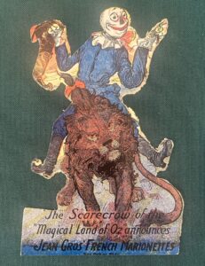Jean Gros Bookmark Scarecrow Wizard of Oz 1928