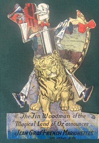 Jean Gros Bookmark Tin Woodman 1928