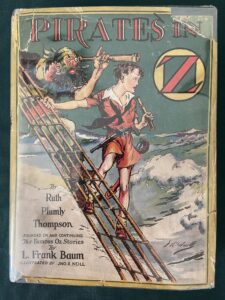 Pirates in Oz Bok 1st Edition Dust Jacket Ruth Plumly Thompson