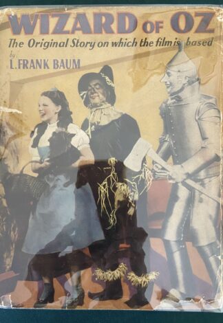 Wizard of Oz Hutchinson British Edition 1940 Dust Jacket