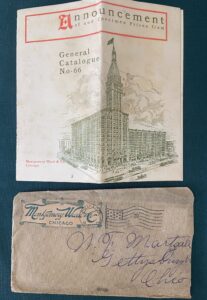 1899 Montgomery Ward Catalog Announcement W W Denslow