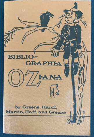 Bibliographia Oziana 1st Edition Wizard of Oz Bibliography 1976