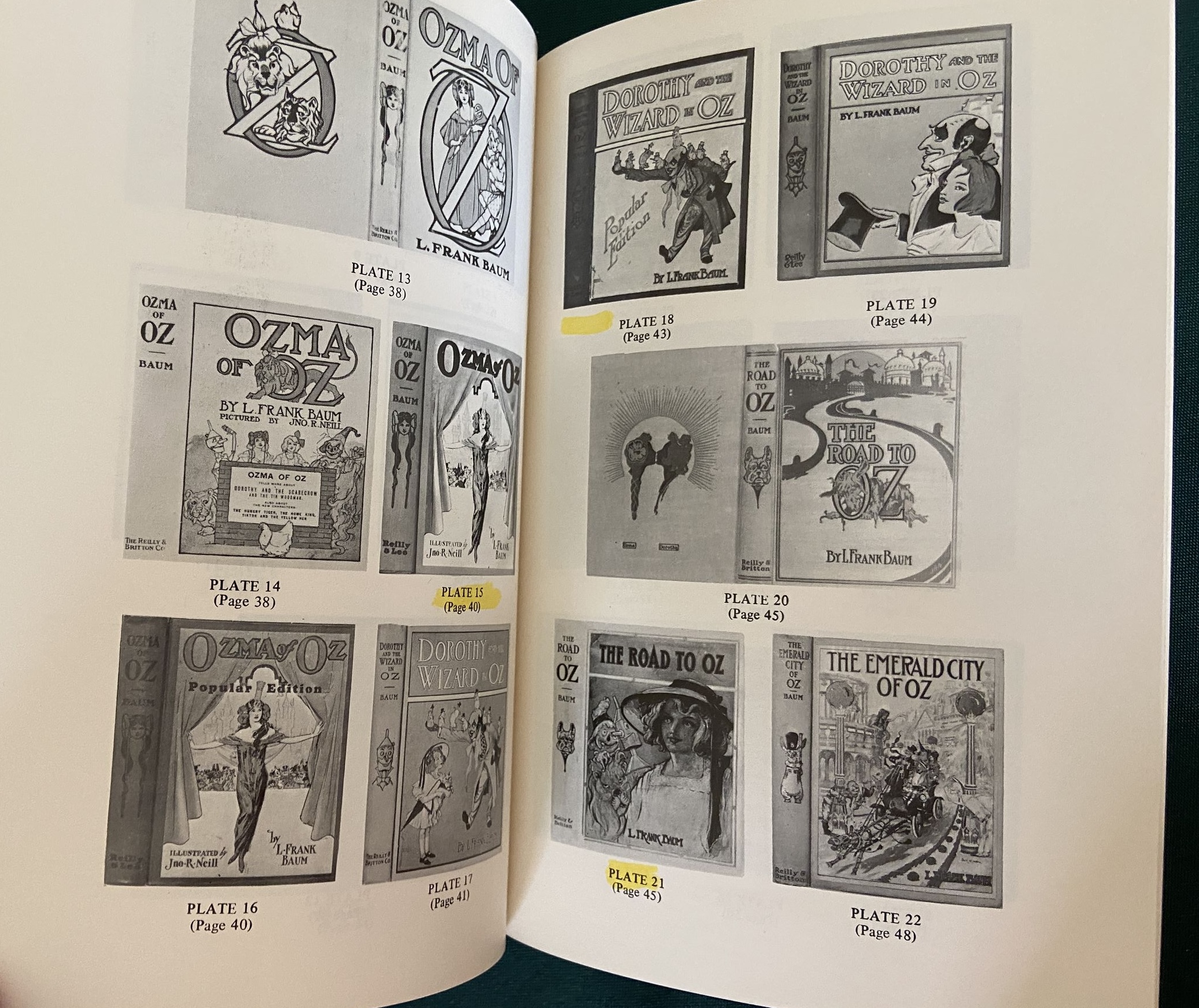 BIBLIOGRAPHIA OZIANA Wizard of Oz Baum Reference Book 1st Printing 1976 - Image 5