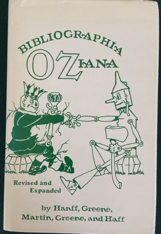 Bibliographia Oziana HC 1988 Wizard of Oz