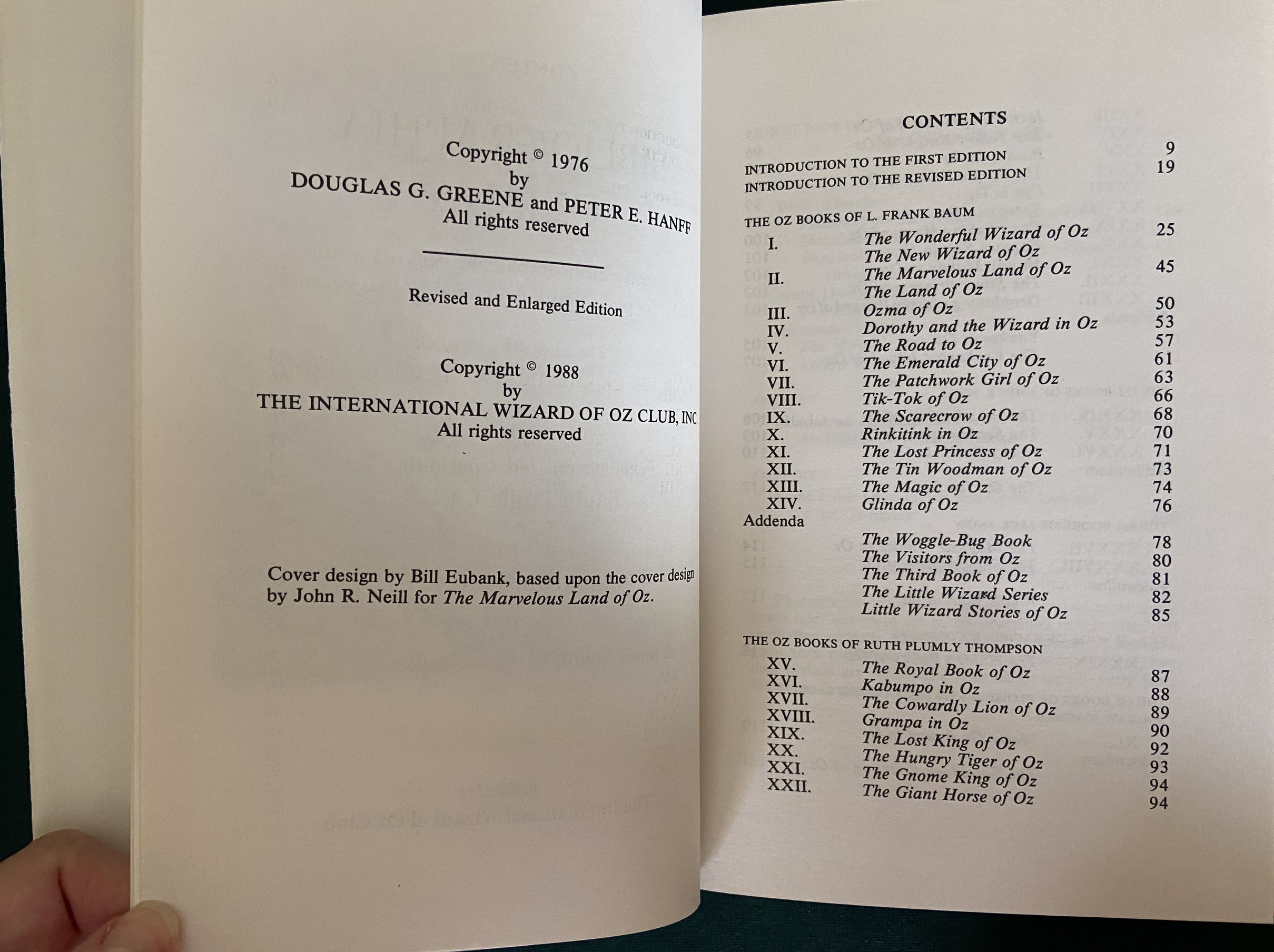 Bibliographia Oziana HC/DJ, Wizard of Oz L Frank Baum Reference - Image 4