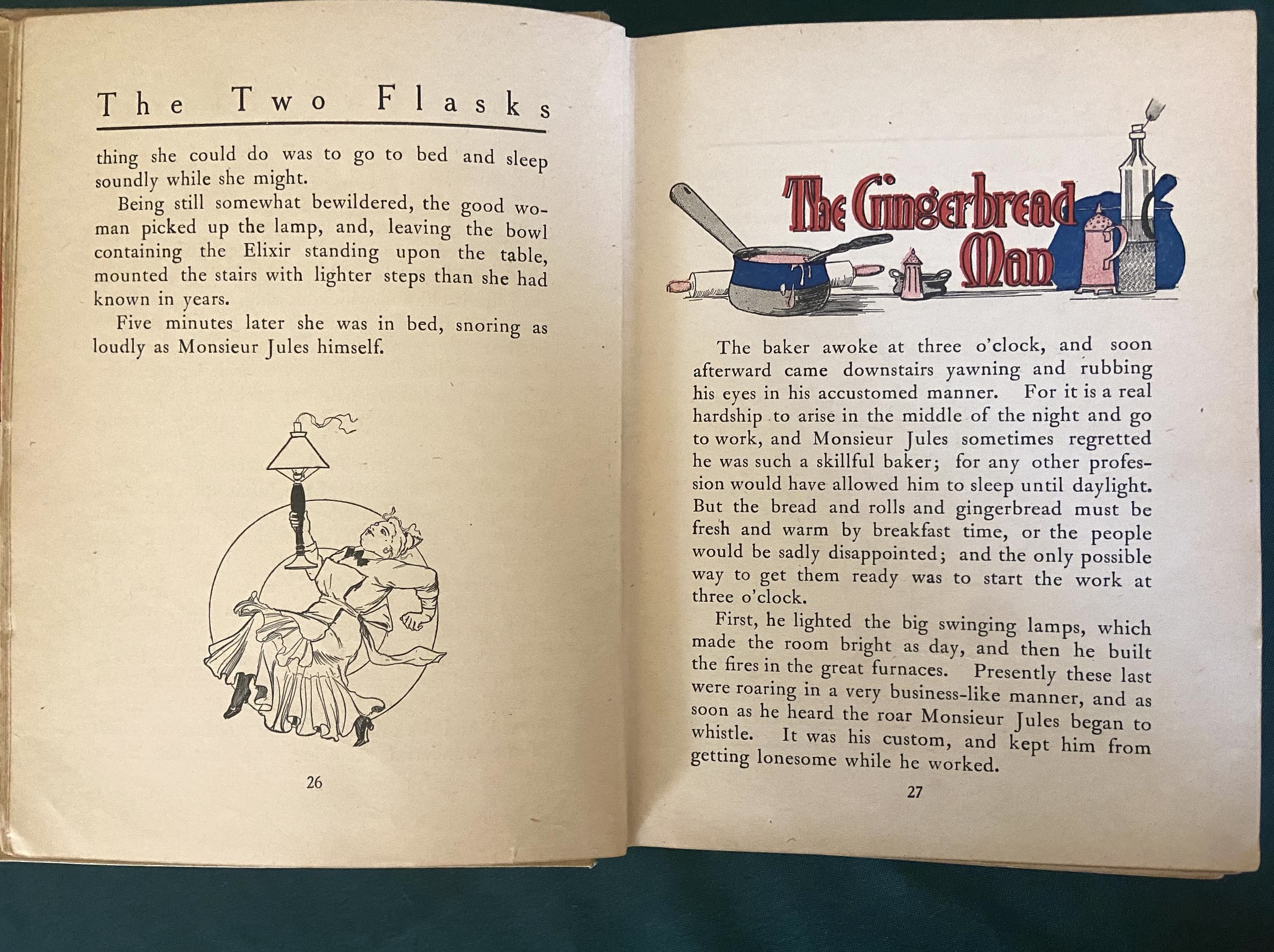 JOHN DOUGH & THE CHERUB Book L Frank Baum Oz 1st Edn/2nd Print - Image 9