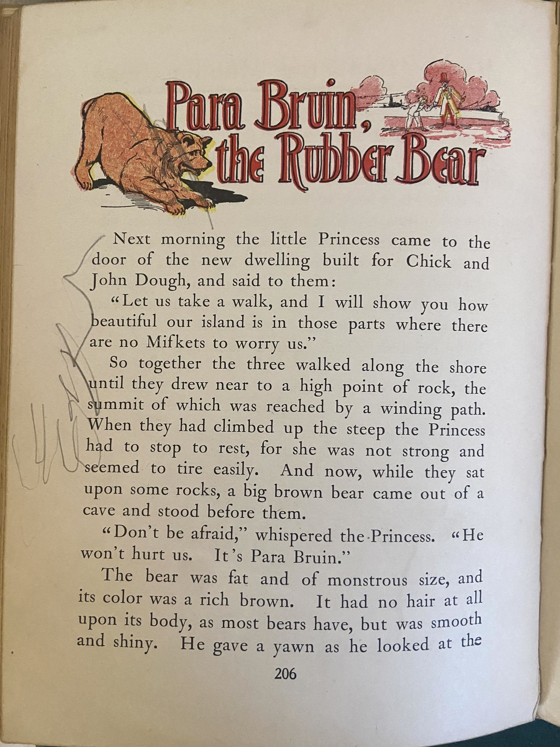 JOHN DOUGH & THE CHERUB Book L Frank Baum Oz 1st Edn/2nd Print - Image 7