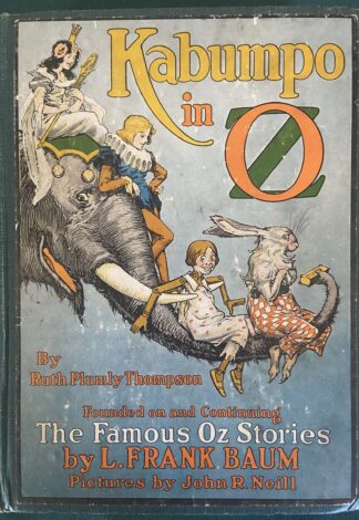 Kabumpo in Oz 1st Edition Book Ruth Plumly Thompson