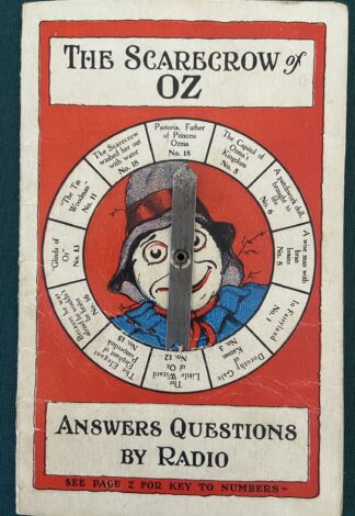 Scarecrow of Oz Answers Questions by Radio