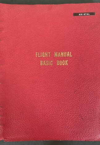 1963 Original Gooney Bird C-47 Aircraft Military Flight Manual