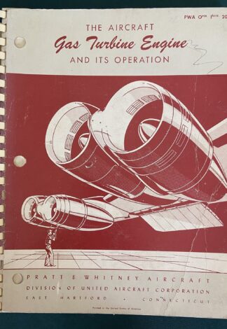 1952 Aircraft Gas Turbine Engine Pratt & Whitney